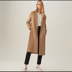 Maje Trench Camel Coat